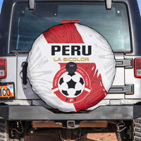 Football Peru Spare Tire Cover La Bicolor Go Champions