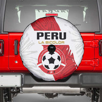 Football Peru Spare Tire Cover La Bicolor Go Champions