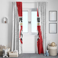 Football Peru Window Curtain La Bicolor Go Champions