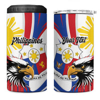 Personalized Philippines Eagle 4 in 1 Can Cooler Tumbler Republika ng Pilipinas