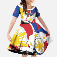 Personalized Philippines Eagle Family Matching Off Shoulder Maxi Dress and Hawaiian Shirt Republika ng Pilipinas