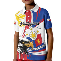 Personalized Philippines Eagle Kid Polo Shirt Republika ng Pilipinas