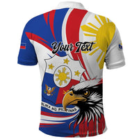Personalized Philippines Eagle Polo Shirt Republika ng Pilipinas