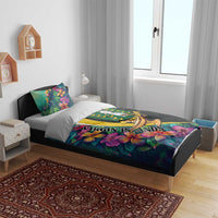 British Virgin Islands Tropical Bedding Set Curve Style