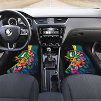 British Virgin Islands Tropical Car Mats Curve Style