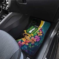 British Virgin Islands Tropical Car Mats Curve Style
