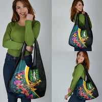 British Virgin Islands Tropical Grocery Bag Curve Style