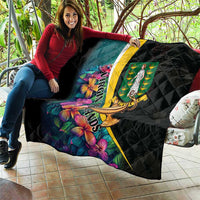 British Virgin Islands Tropical Quilt Curve Style