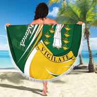 British Virgin Islands Beach Blanket Vigilate Flag Color