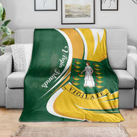 British Virgin Islands Blanket Vigilate Flag Color