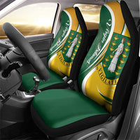 British Virgin Islands Car Seat Cover Vigilate Flag Color