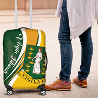 British Virgin Islands Luggage Cover Vigilate Flag Color