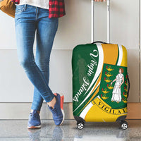 British Virgin Islands Luggage Cover Vigilate Flag Color