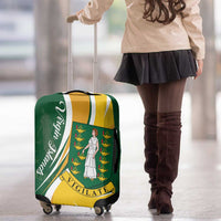 British Virgin Islands Luggage Cover Vigilate Flag Color