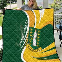 British Virgin Islands Quilt Vigilate Flag Color