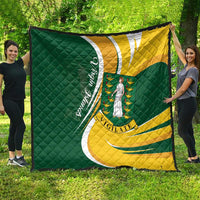 British Virgin Islands Quilt Vigilate Flag Color