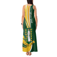 Personalised British Virgin Islands Tank Maxi Dress Vigilate Flag Color