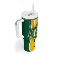 Personalised British Virgin Islands Tumbler With Handle Vigilate Flag Color
