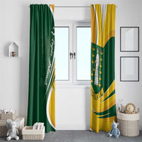 British Virgin Islands Window Curtain Vigilate Flag Color