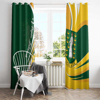 British Virgin Islands Window Curtain Vigilate Flag Color