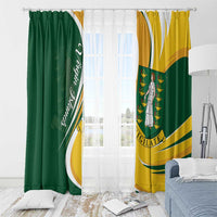 British Virgin Islands Window Curtain Vigilate Flag Color