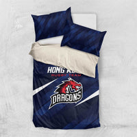 Hong Kong Rugby Bedding Set Dragons Go Champions