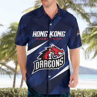Custom Hong Kong Rugby Hawaiian Shirt Dragons Go Champions
