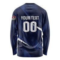 Custom Hong Kong Rugby Long Sleeve Shirt Dragons Go Champions