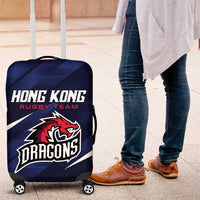 Hong Kong Rugby Luggage Cover Dragons Go Champions