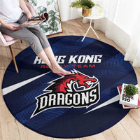 Hong Kong Rugby Round Carpet Dragons Go Champions