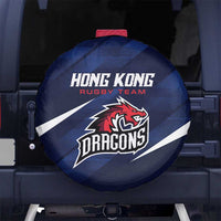 Hong Kong Rugby Spare Tire Cover Dragons Go Champions