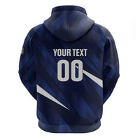Custom Hong Kong Rugby Zip Hoodie Dragons Go Champions