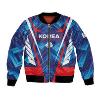 Custom Korea Rugby Bomber Jacket Mugunghwas Go Champions