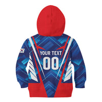 Custom Korea Rugby Kid Hoodie Mugunghwas Go Champions