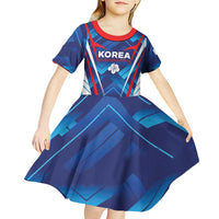 Custom Korea Rugby Kid Short Sleeve Dress Mugunghwas Go Champions