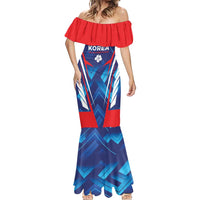 Custom Korea Rugby Mermaid Dress Mugunghwas Go Champions