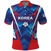 Custom Korea Rugby Polo Shirt Mugunghwas Go Champions