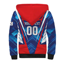 Custom Korea Rugby Sherpa Hoodie Mugunghwas Go Champions