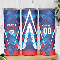 Custom Korea Rugby Skinny Tumbler Mugunghwas Go Champions
