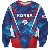 Custom Korea Rugby Sweatshirt Mugunghwas Go Champions