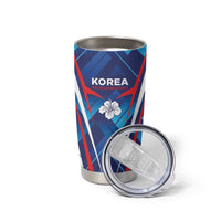 Custom Korea Rugby Tumbler Cup Mugunghwas Go Champions