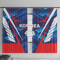 Korea Rugby Window Curtain Mugunghwas Go Champions