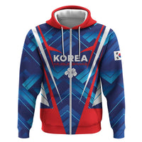 Custom Korea Rugby Zip Hoodie Mugunghwas Go Champions