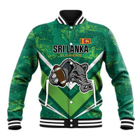 Custom Sri Lanka Rugby Baseball Jacket Tuskers Go Champions
