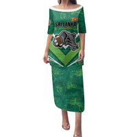 Custom Sri Lanka Rugby Family Matching Puletasi and Hawaiian Shirt Tuskers Go Champions