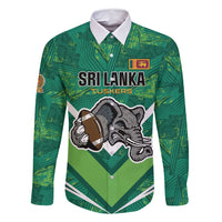 Custom Sri Lanka Rugby Family Matching Summer Maxi Dress and Hawaiian Shirt Tuskers Go Champions