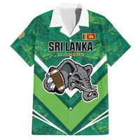 Custom Sri Lanka Rugby Hawaiian Shirt Tuskers Go Champions