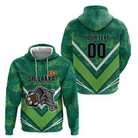 Custom Sri Lanka Rugby Hoodie Tuskers Go Champions