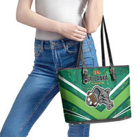 Sri Lanka Rugby Leather Tote Bag Tuskers Go Champions