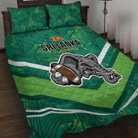 Sri Lanka Rugby Quilt Bed Set Tuskers Go Champions